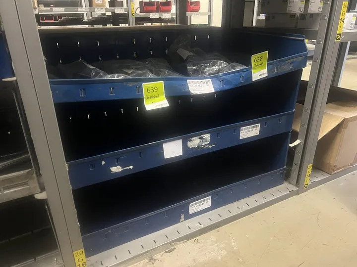 3x Schäfer-Kasten, ohne Inhalt